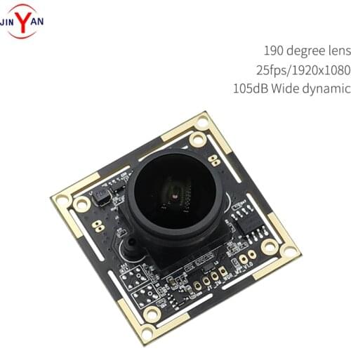 2MP 105dB wide dynamic WDR 1920*1080P backlight Photography outdoor shooting Gate face recognition USB camera module AR0230