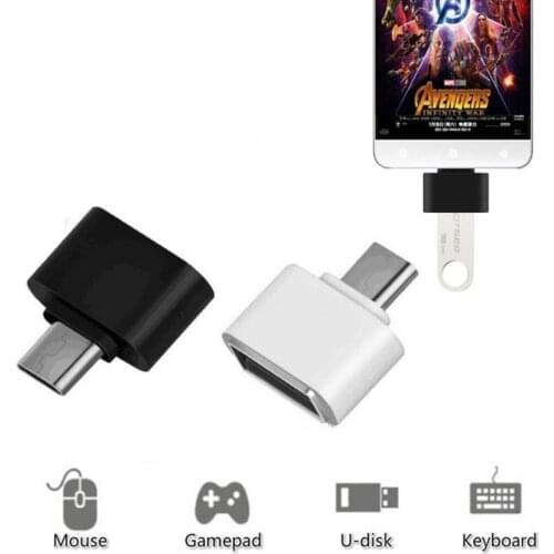 Type-C Adapter OTG Splitter For Gamepad Mouse Keyboard U-disk TypeC Converter For Samsung S10 S9 S8 Plus Note10 Adaptador Tipo C