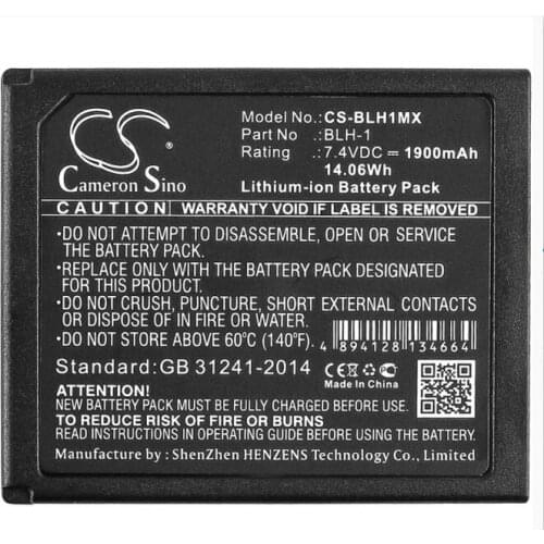 Cameron Sino 1900mAh battery for OLYMPUS E-M1 Mark II mirrorless OM-D BLH-1 Camera Battery
