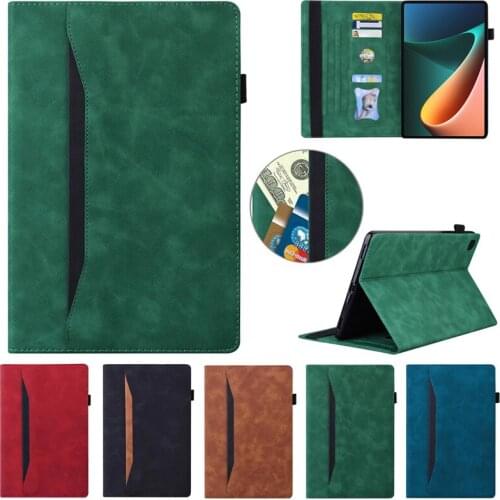 Tablet Funda For Xiaomi MiPad 5 Pro 11" 2021 Case Fashion PU Leather Wallet Cover For Coque MiPad 5 Pro Mi Pad 5 Pro Case