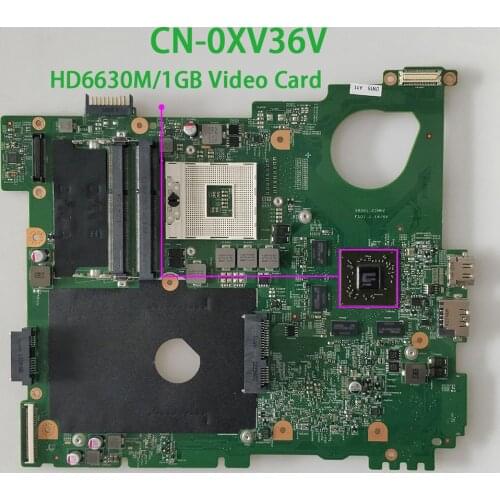 CN-0XV36V 0XV36V XV36V HM67 DDR3 HD6630M/1GB for Dell Vostro 3550 V3550 NoteBook PC Laptop Motherboard Tested