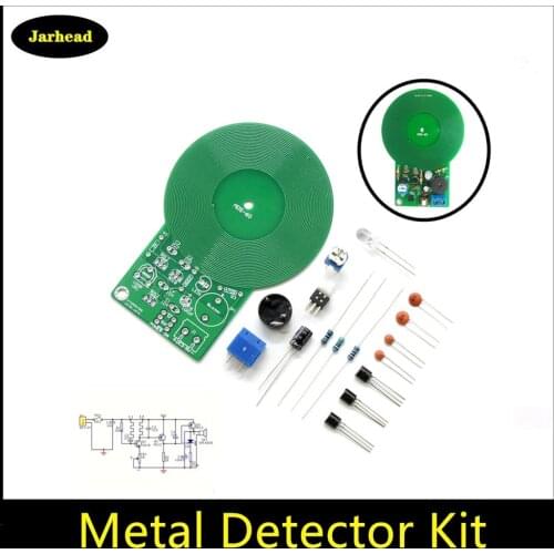 DIY Kit Metal Detector Kit Electronic Kit DC 3V-5V 60mm Non-Contact Sensor Board Module Electronic Part Metal Detector