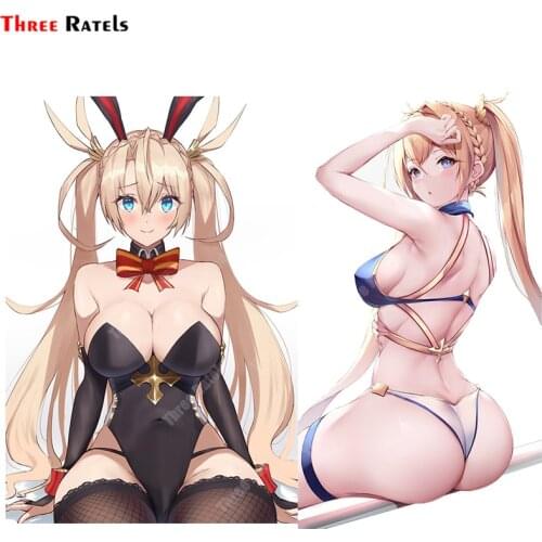 Three Ratels A731 Bradamante Fate Girl Wearing Underwear Car Stickers And Decals For Girls Waterproof Protected Vinyl Material