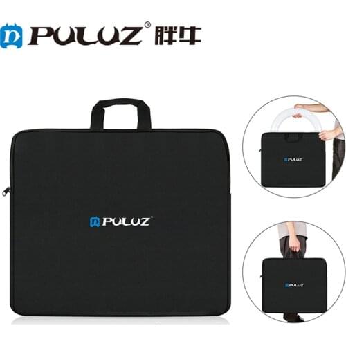 Portable Selfie Ring Light Carrying Zipper Storage Bag 46cm Ring LED Photography Lights Fill Light Carry Handbags Bag Kits