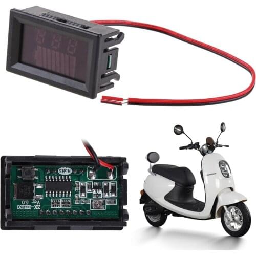 Y1UU DC 12V-72V Lead-acid Digital Battery Capacity Indicator Charge Tester Voltmeter