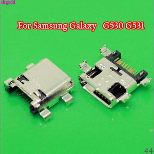 10PCS/Lot For Samsung Galaxy Grand Prime G530 G530H G530F G531 G531F G531H USB Charge Dock Socket Jack Charging Port Connector