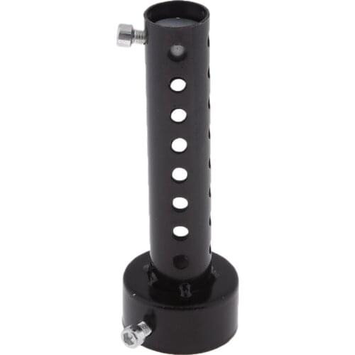 140mm 5.5 inch Long Exhaust DB Killer Universal Motorcycle Exhaust Muffler Silencer Noise Sound Eliminator 48mm Diameter, Black