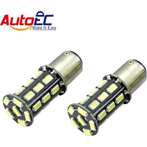 AutoEC 2X Canbus 1157/1156 27 SMD LED 5630 27 LEDS Auto Car LED Brake Lights Turn Signal Reverse Light Bulb Lamp #LF53