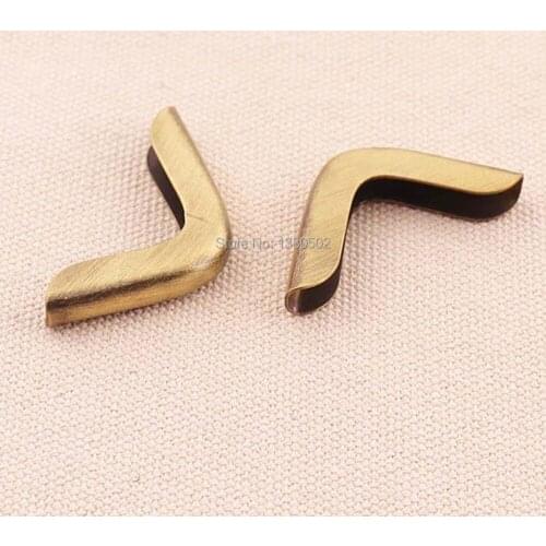 30pcs/lot bronze color vintage metal Corner protectors for Scrapbooking note book hardware accessories