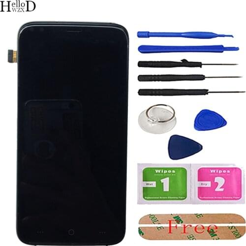 5.5 inch Mobile Phone LCD Display For Doogee X30 LCD Display + Touch Screen Assembly Repair Part Phone + Tools Frame
