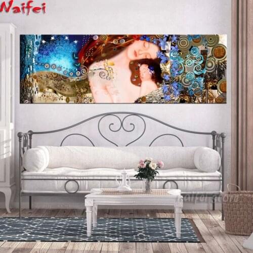 Diamond Painting 5D DIY Portrait Full Square/Round Diamonds Embroidery MOTHERS HUG Wall Decorations Craft Kit Large Size