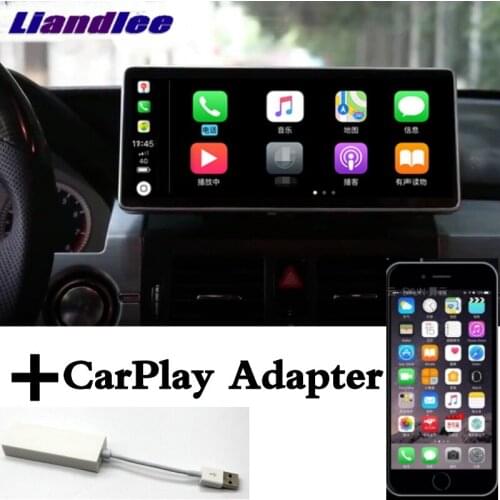 Liandlee Car Multimedia Player NAVI For Mercedes Benz MB C W204 C200 Class 2007~2014 NTG CarPlay Adapter Radio GPS 4G Navigation