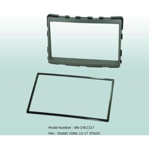 Car Fascias Radio Audio Panel Frame Dash Kit For Ssangyong Stavic 2013~2017 Retail/Set Free Shipping