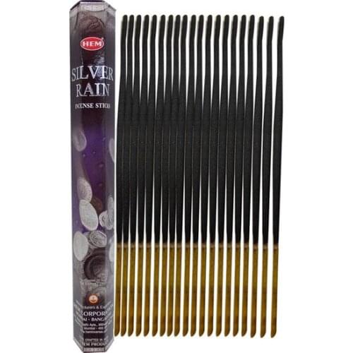 Hem Incense Silver Rain Stick Incense 20li (Silver Rain) candles and scents свечи и ароматы velas y aromas