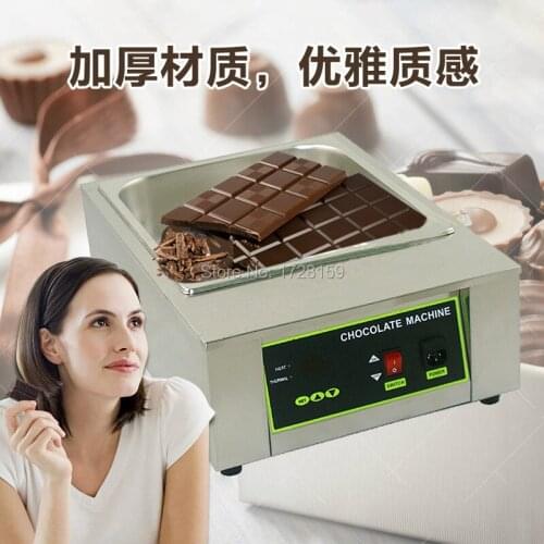 Stainless steel Commercial110v 220v 8.5kgs capacity Electric chocolate melting machine,melting chocolate machine