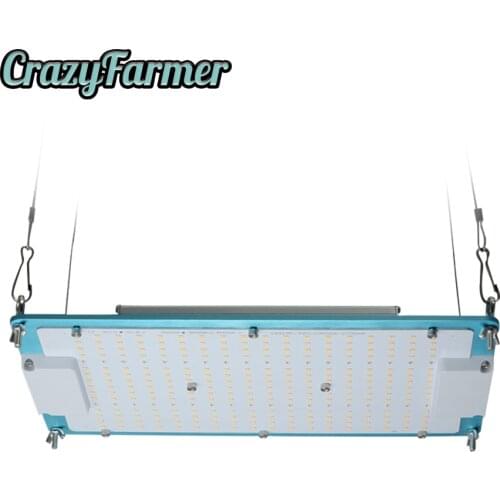 Geeklight Crazy Farmer 120W Led Grow Lights with Samsung lm301h lm301b Full Spectrum for Indoor Farming Tiffany Blue Color