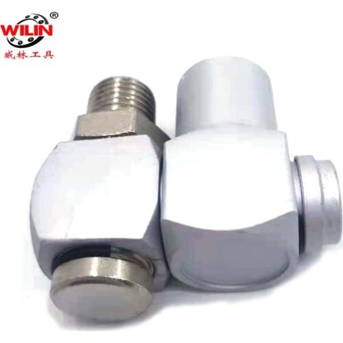 1/4" Thread Transfer 360 Degree Rotate Flexible Air Hose Air Hose Quick Couple For Air Compressor Pneumatic Tools