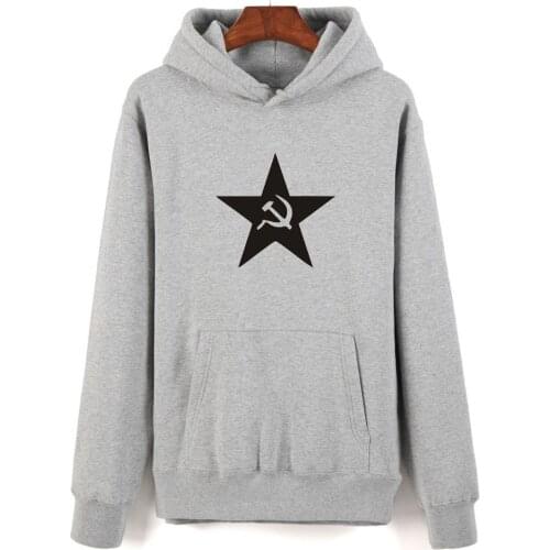 New Unique CCCP Sweatshirts Hoodies Men/Women Autumn Winter Fashion Casual Hip Hop Hoodie Print Unique CCCP Mens Streetwear