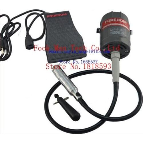 Oo FREE SHIPPING 220v Foredom Flex Shaft Motor , Dremel polishing Motor jewelry tools