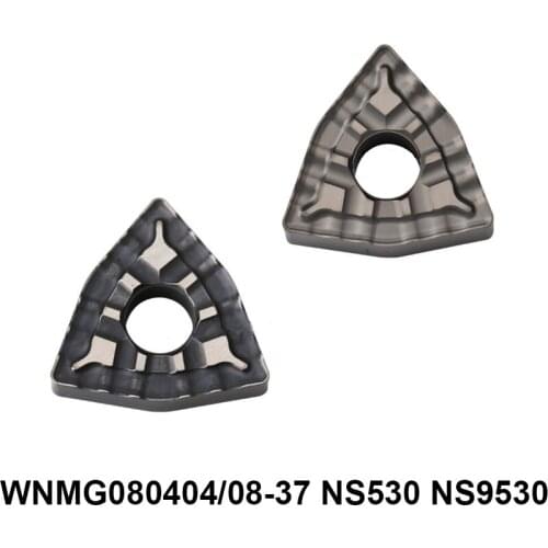 Original WNMG080404-37 WNMG080408-37 NS530 NS9530 WNMG 080404 080408 Carbide Inserts Lathe Tools Turning Cutter CNC
