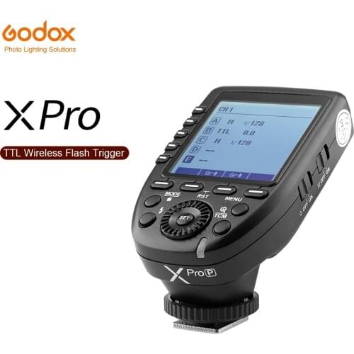 Godox XPro-C XPro-N XPro-S XPro-O XPro-F XPro-P TTL Transmitter 2.4G HSS Flash Trigger for Canon Nikon Sony Olympus Fuji Pentax