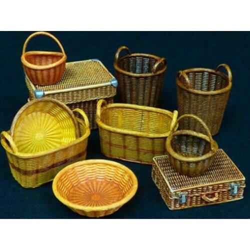 Resin basket combination 1:35 sand table model