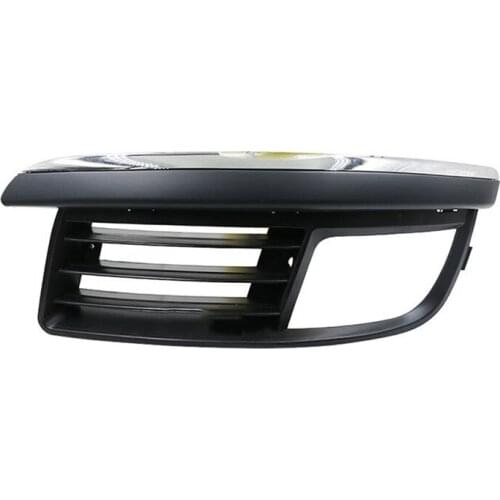 Auto Front Left Right Bumper Fog Light Lamp Chrome Grill for VW Jetta 9L2 2006 2007 2008 2009 2010 2011 2012 1KD853665 1KD853666