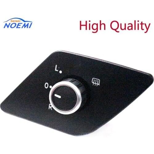 YAOPEI 16D959565 For Volkswagen V W J etta MK6 Side Mirror Adjust Switch Knob W/ Heat 5C7 959 565 C D H F