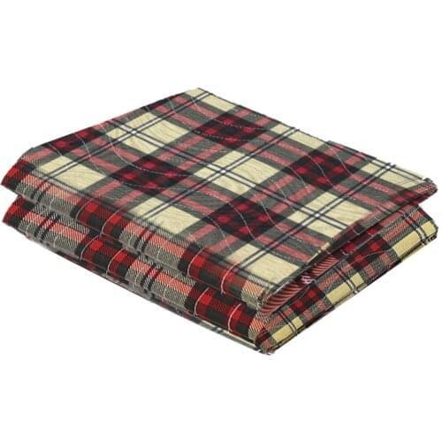 Dark Red Adult Changing Pads Washable Bedding Breathable Mattresses Sheets For The Elderly 90*120CM