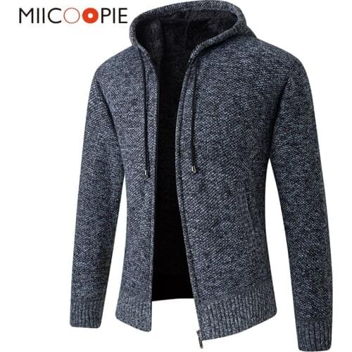 Knitted Sweater Men Vintage 2021 New Autumn Winter Cardigan Korean Style Warm Pull Homme Mens Solid Color Sueter Masculino M-3XL