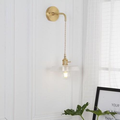 Japan bathroom light wall lamp glass ball aisle dining room bedside luminaria de parede bedroom lamp