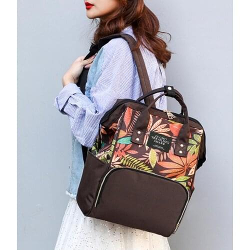 Women Backpack Bag Mummy Large Capacity Bag Mom Baby Multi-function Waterproof Outdoor Travel Diaper Bags For Baby Care