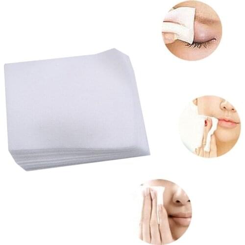 1200 sheets/pack Wipes Heigh Quality Cotton Pad Wipe Nail Art Polish Acrylic Gel Squeezing Makeup Remover Makeup Tools