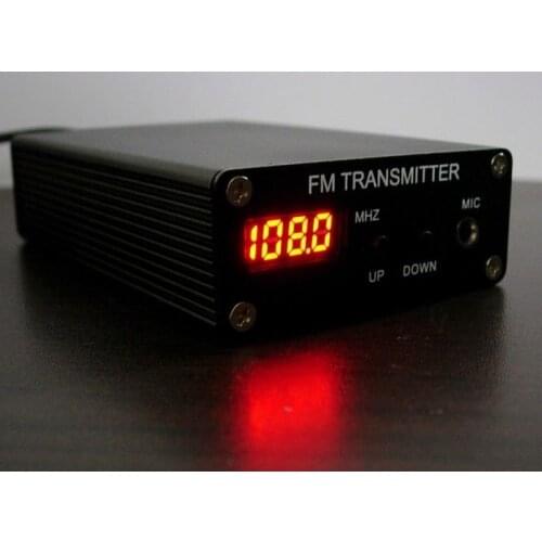5W Stereo PLL Digital FM Transmitter \ Mini FM Radio Station\Fm broadcast