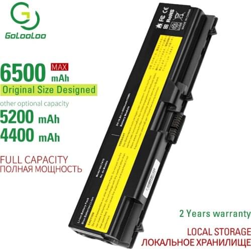 6Cells T410 T520 New Battery for Lenovo ThinkPad Edge T420 L410 L420 T510 E40 E50 L512 W510 W520 L412 L421 L510 L520 SL410 SL510