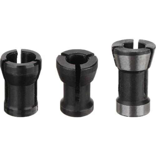 6mm 6.35mm 8mm Router Bit Collet Extension Rod Wood Engarving Molding Machine Milling Cutter Replacement