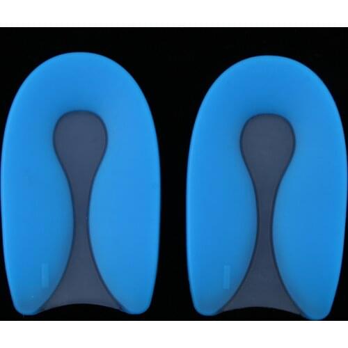 Silicon Gel U-Shaped Spur Cup Heel-Plantar Fasciitis Cushion Correction Heel Pads