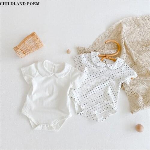 Baby Romper Jumpsuit Newborn Summer Infant Baby Clothes Cotton Boys Girls Romper Bodysuit Baby Girls Clothes Roupas de bebe