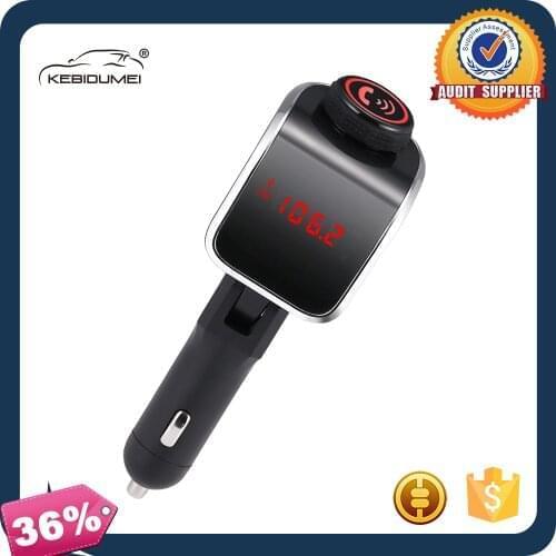 Car Bluetooth 4.1 FM Transmitter Wireless Handsfree Audio Receiver Auto MP3 Player 2.1A Dual USB Fast Charger Car Accessories