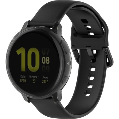 New Case For Samsung galaxy watch active 2 44mm 40mm cover bumper Accessories Protector Full coverage silicone Screen Protection