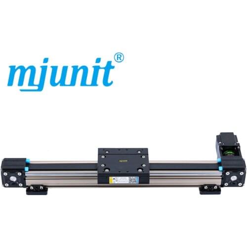 Mjunit single axis moving automatic synchronous belt linear module guide slide manipulator for production line automatic