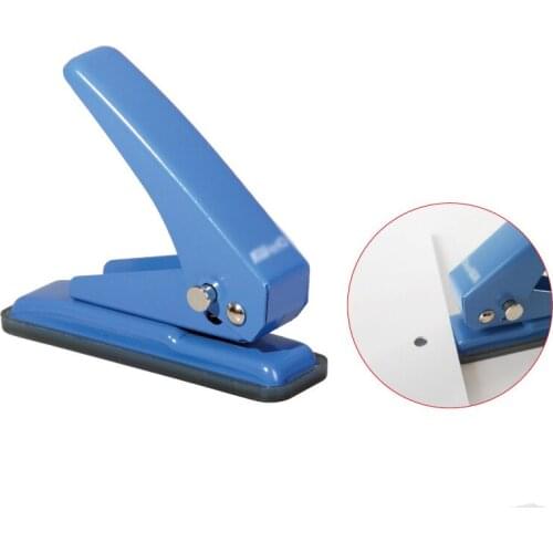 Manual Single Hole Punching Machine Loose-leaf Paper Round Hole Punch For Binding 20 Pages A4 Paper Scrapbooking Student Puncher