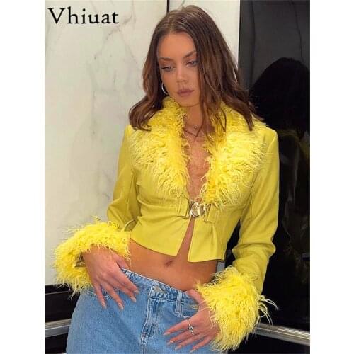 Женские куртки с мехом VHIUAT China At AliExpress