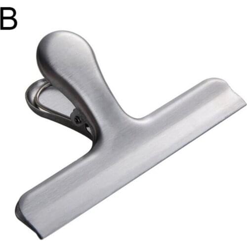 Practical household tools Snacks Sealed Food Clips Stainless Steel Coffee Beans Sealed Food Storage Bags Travel Kitchen Gadgets