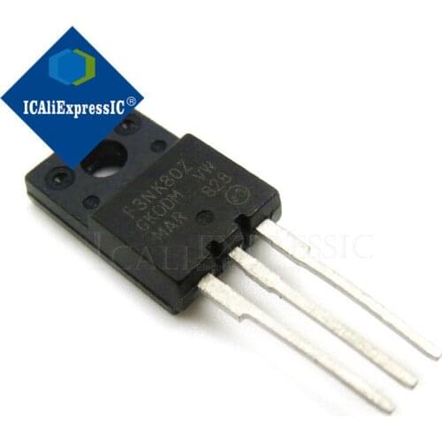 10PCS STF3NK80Z STF3NK80 TO220 TO-220 F3NK80Z MOS FET transistor new original In Stock