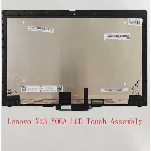 13.3" FHD For Lenovo Thinkpad X13 YOGA LCD LED Touch Screen Display Panel Digitizer Assembly