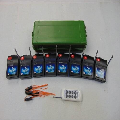 8 Channels Special Effects Equipment Wireless Switch Receivers 433MH 8 Cues Remote DMX Stage Lingt Wedding Gift Fireworks Firing