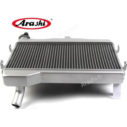 Arashi For YAMAHA MT-07 FZ07 2014 - 2018 Motorcycle Radiator Aluminum Cooler MT07 MT 07 FZ-07 FZ 07 2015 2016 2017 Silver
