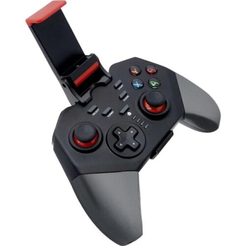 Wireless Bluetooth V4.0 Android/IOS Gamepad Joysticks Game Controller for Mobile Phone with Holder/V3 Touch Point Mapping/Turbo