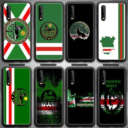 HOTCASHOP Chechen National Flag Phone Case for Huawei P20 P30 P40 lite E Pro Mate 30 20 Pro P Smart 2020 P10